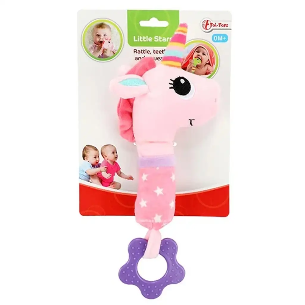 Little Stars: Unikornis plüss rágóka kép 2