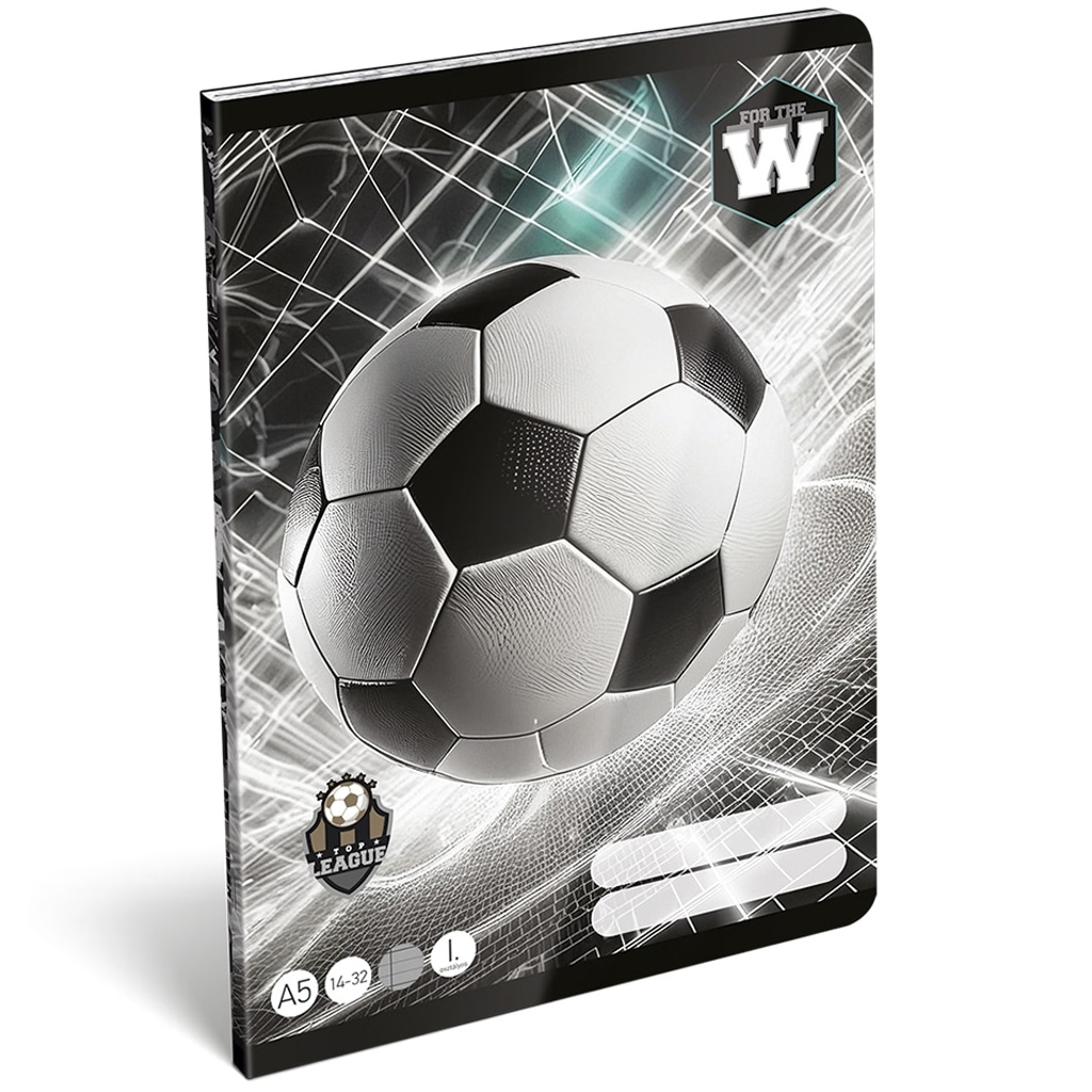 ICO: Lizzysuli Top League FTW 1. osztályos vonalas füzet kép 1