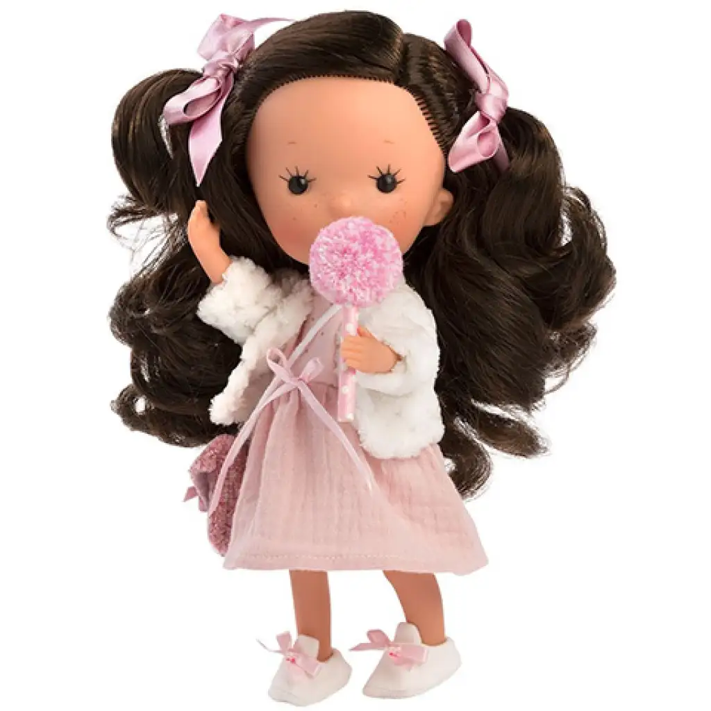 Llorens: Miss Minis Dana Star 26cm-es baba nyalókával