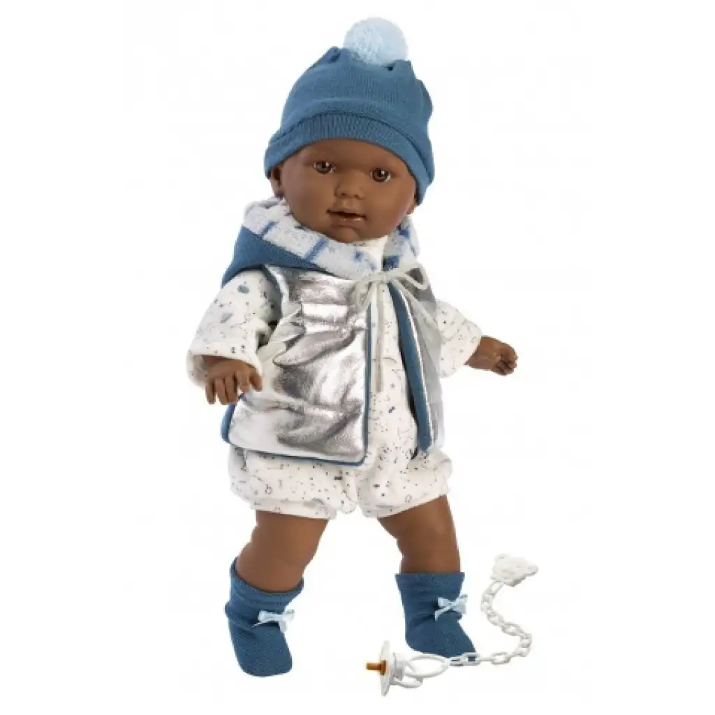 Zareb 42cm-es baba hanggal és cumival