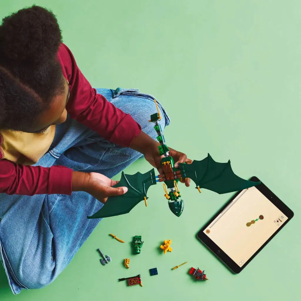 LEGO® Ninjago: Lloyd zöld, erdei sárkánya (71829) kép 3