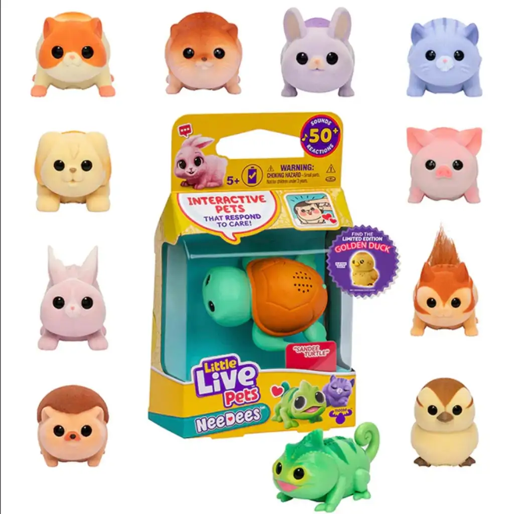 Little Live Pets: Needees Gyűjthető interaktív kiskedvencek többféle 1db kép 2
