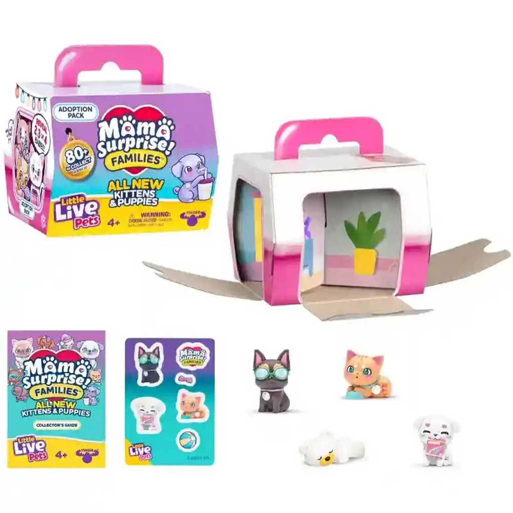 Little Live Pets: Mama Surprise s2 - Örökbefogadás meglepetés szett kép 1