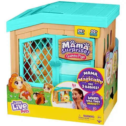 Little Live Pets Mama Suprise interaktív tengerimalac meglepetéssel kép 1