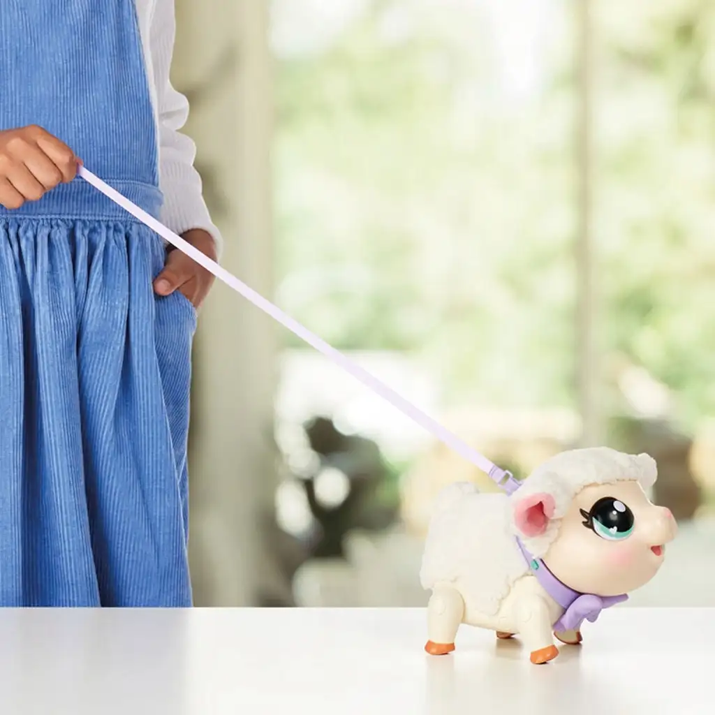 Little Live Pets: Snowie Barika, az interaktív bárány hanggal és mozgó funkcióval kép 7