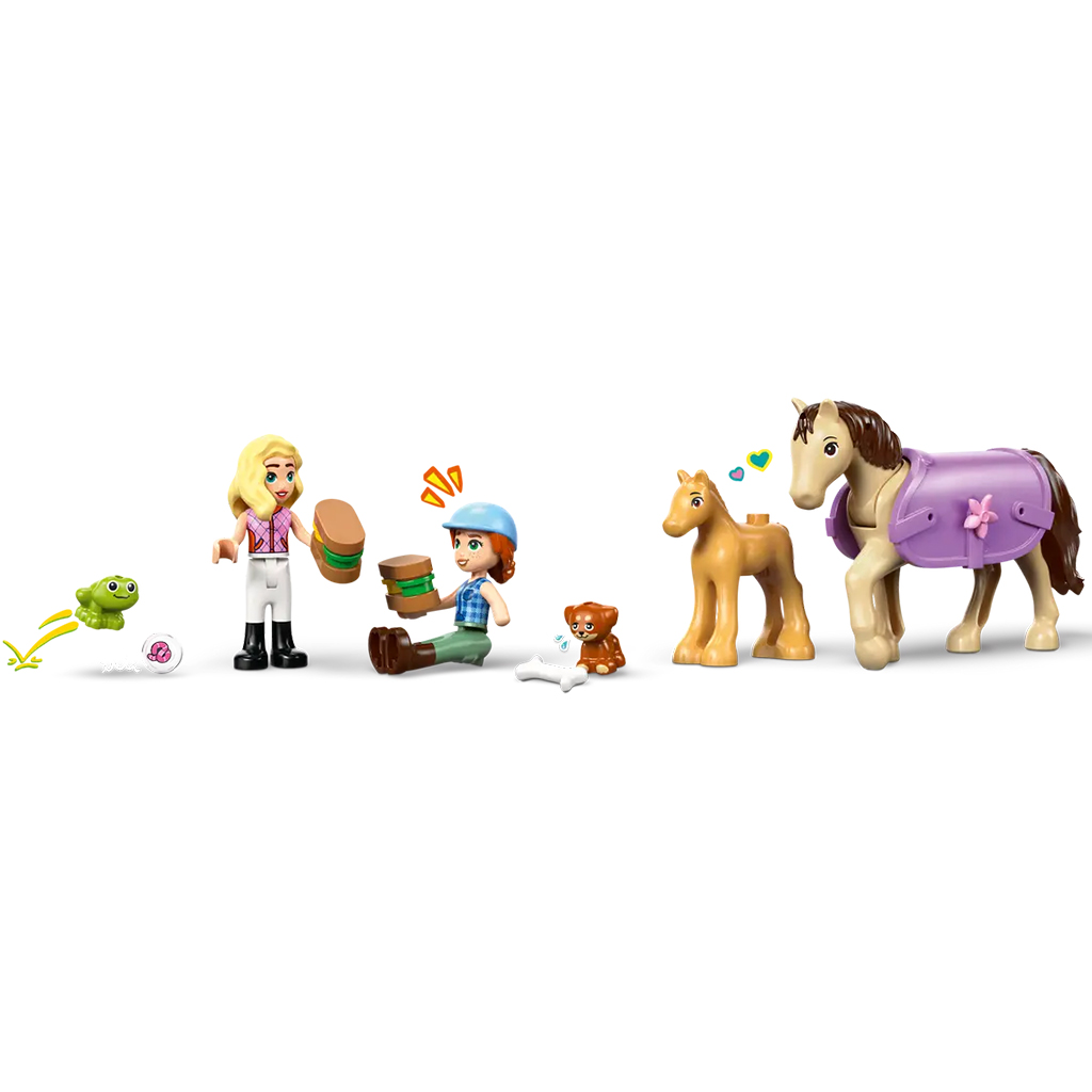 LEGO® Friends: Ló- és csikószállító utánfutó (42695) kép 4