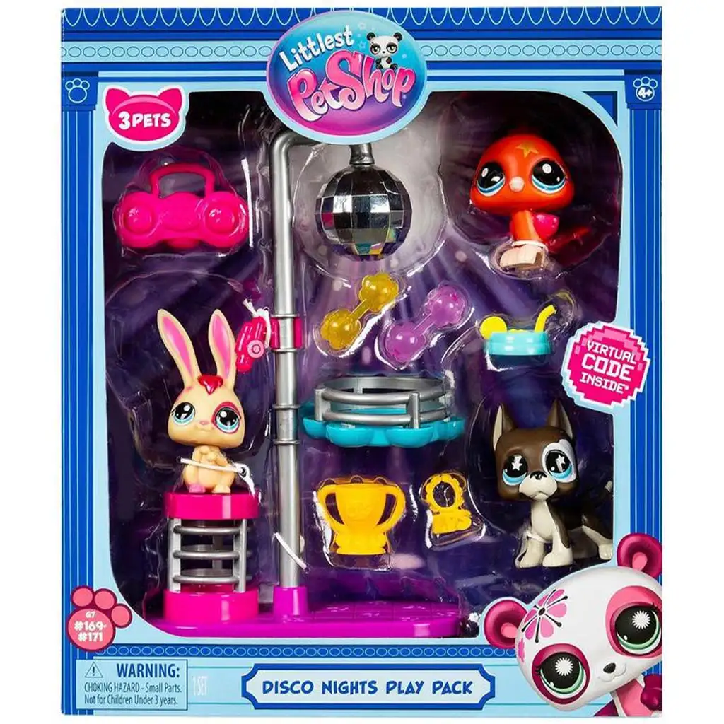 Littlest Pet Shop: Disco 3db-os figura csomag kép 2