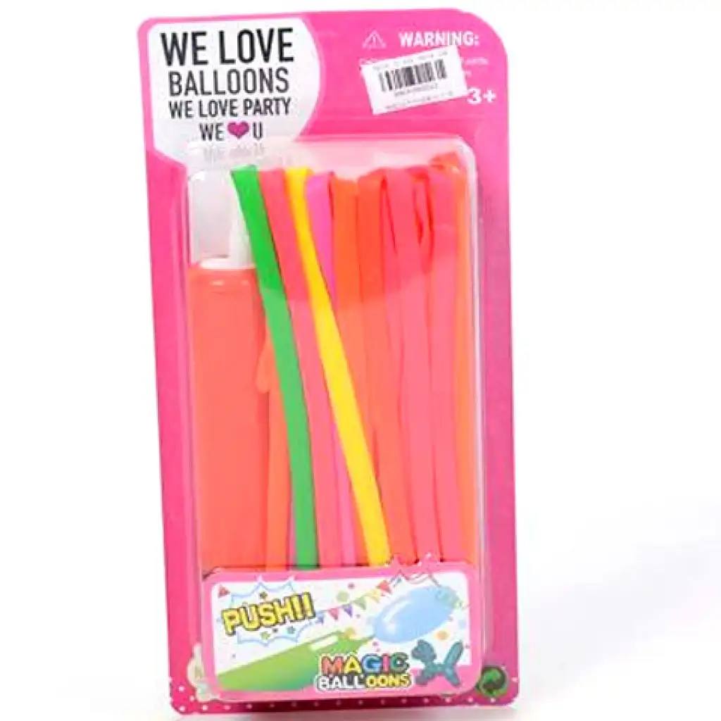 Lufi szett pumpával 20db-os