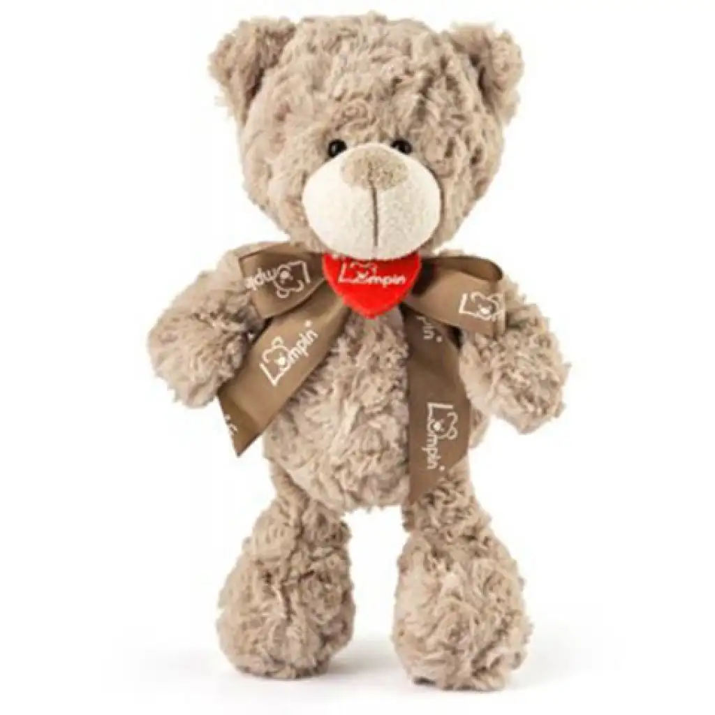 Lumpin plüss Teddy maci nyakkendővel 43cm