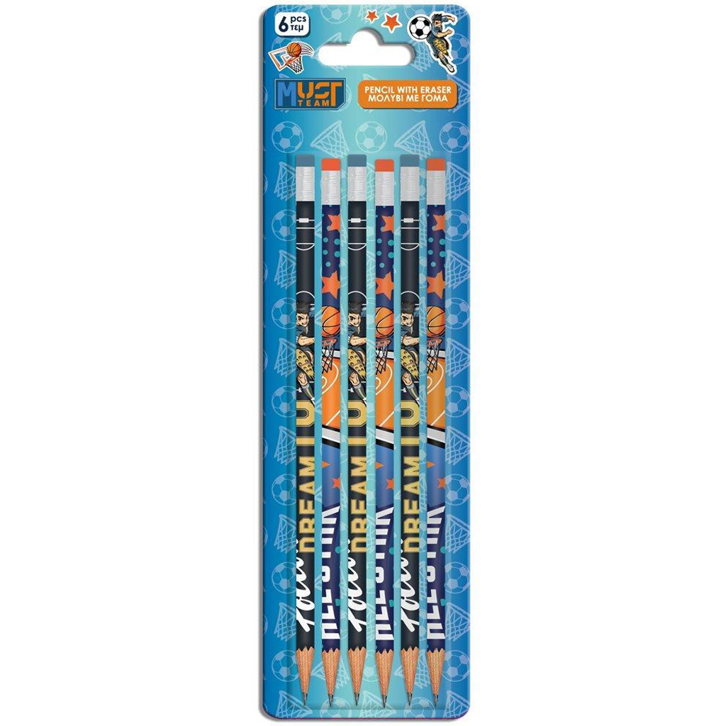 Luna: Fiús radíros grafitceruza 6db-os szett