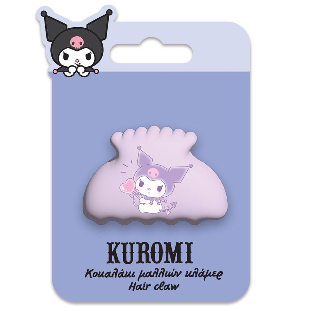 Luna: Kuromi mintás nagy hajcsat kép 1