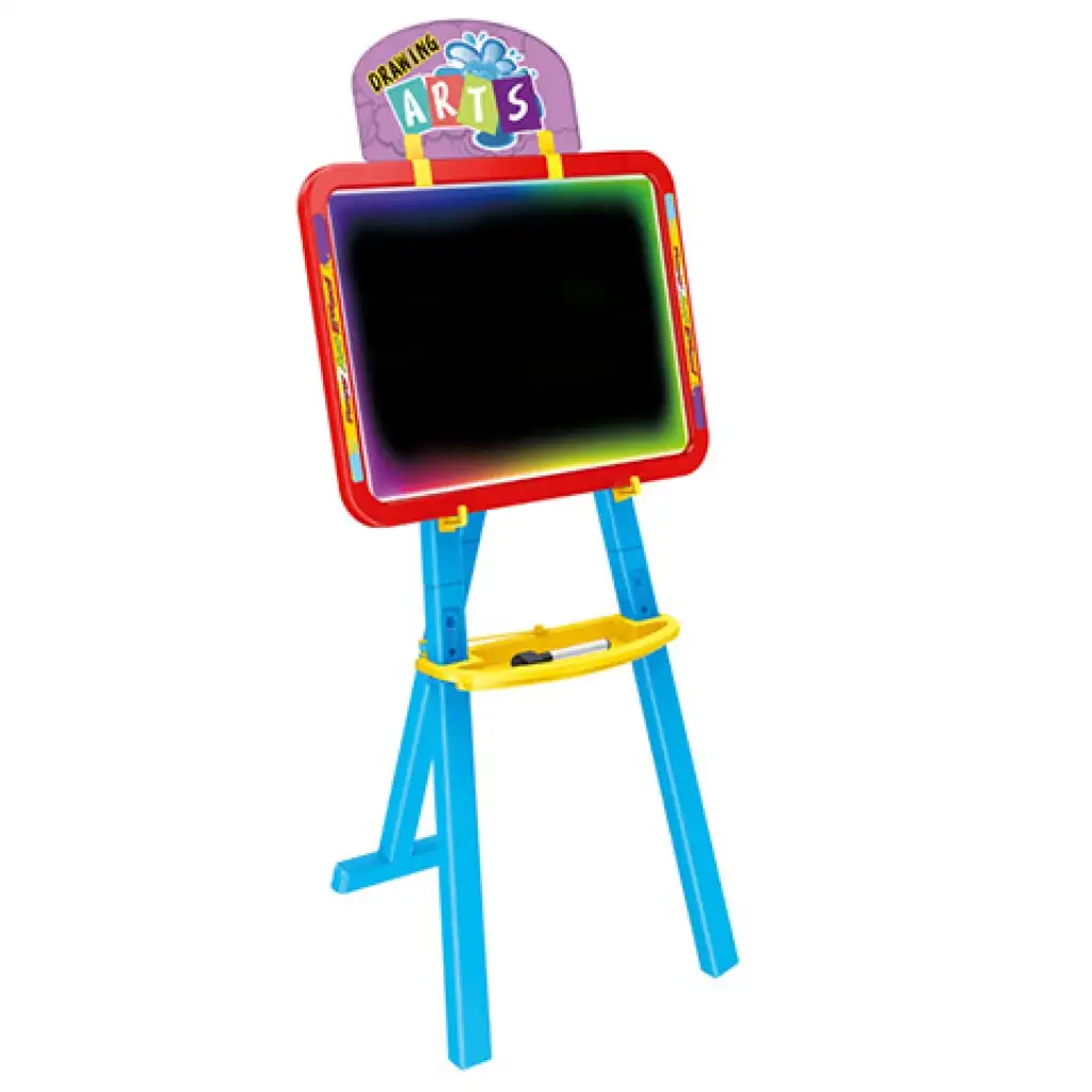 3az 1-ben kétoldalú rajztábla kék színben 40x6x59cm kép 3