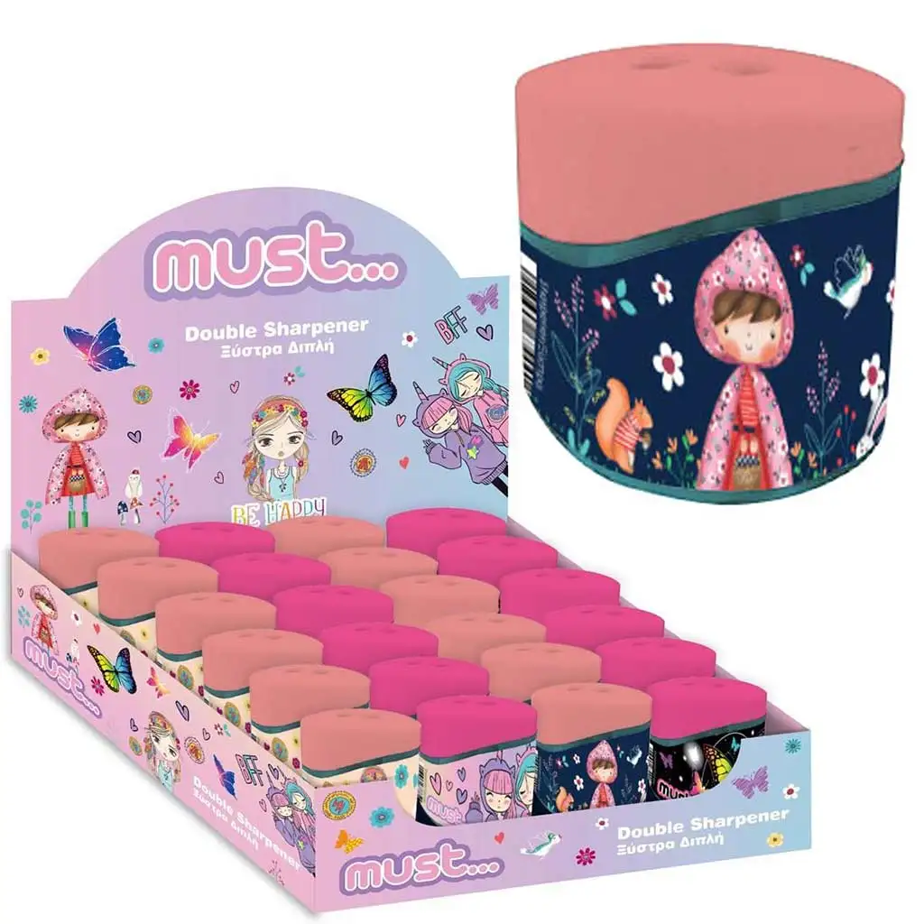 Must: Boho Girl Kétlyukú tartályos hegyező többféle változatban 1db kép 4