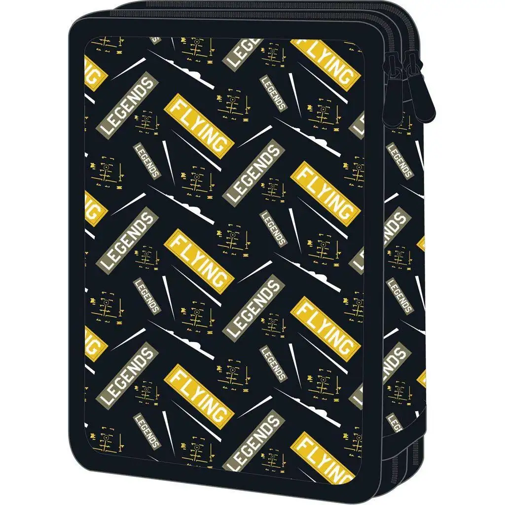 Luna: Flying Legends 2 szintes töltött tolltartó kép 2