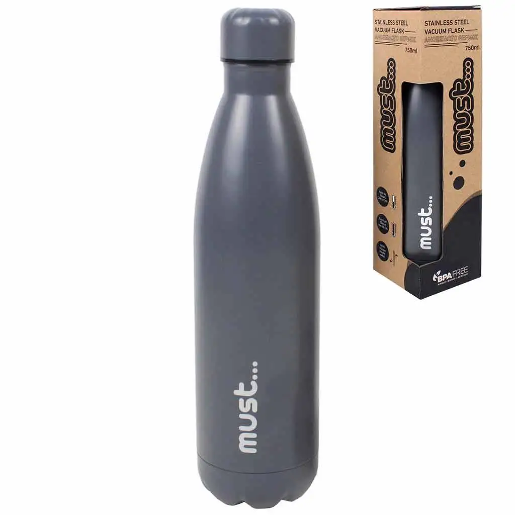 Luna: Must - Rozsdamentes vákuum kulacs 750ml