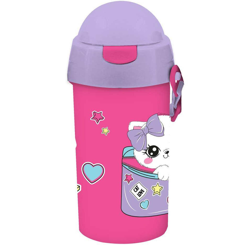 Luna: Must Team kulacs lányos mintával többféle változatban 500ml 1db kép 4