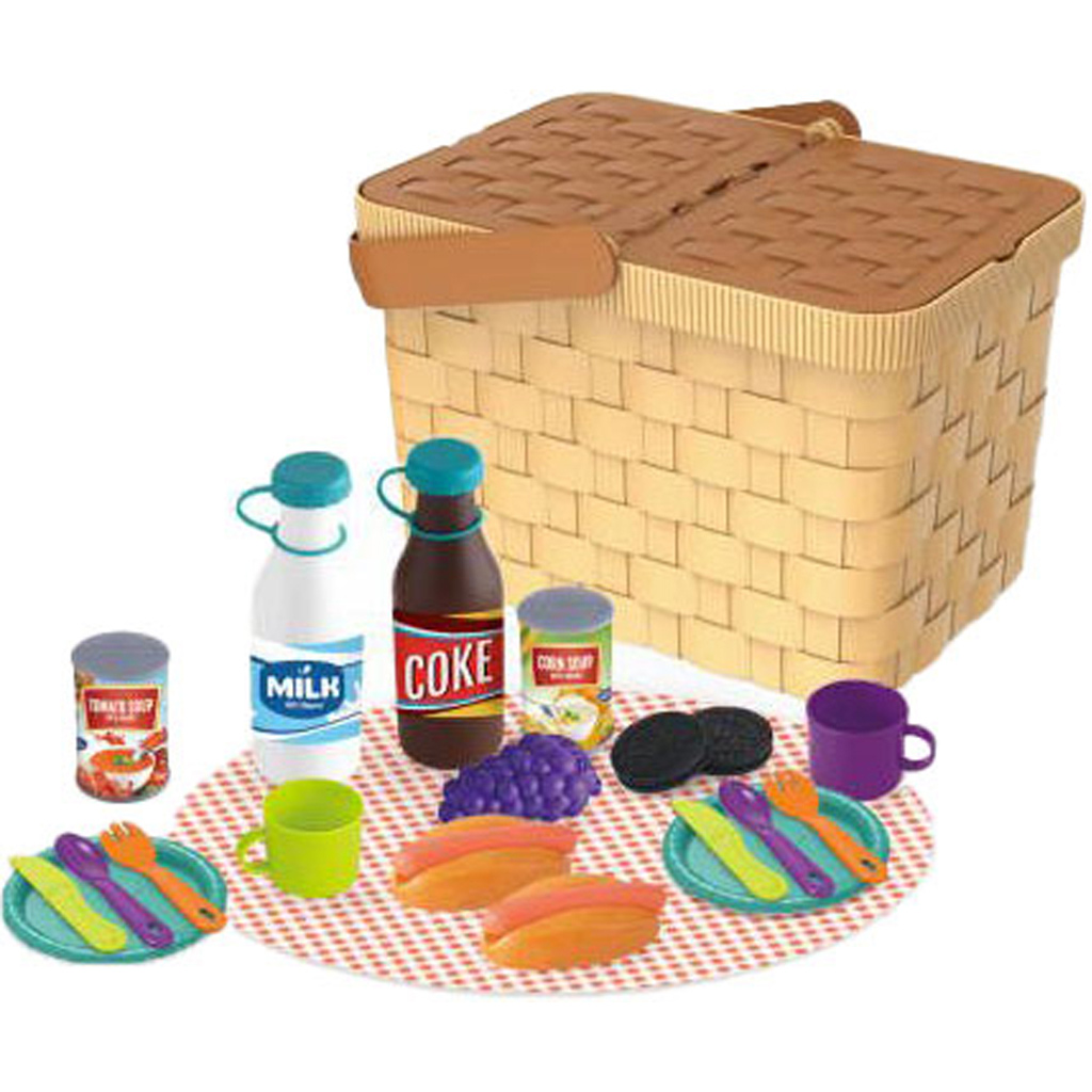 Luna: Piknik játékszett kosárban 25db-os kép 2