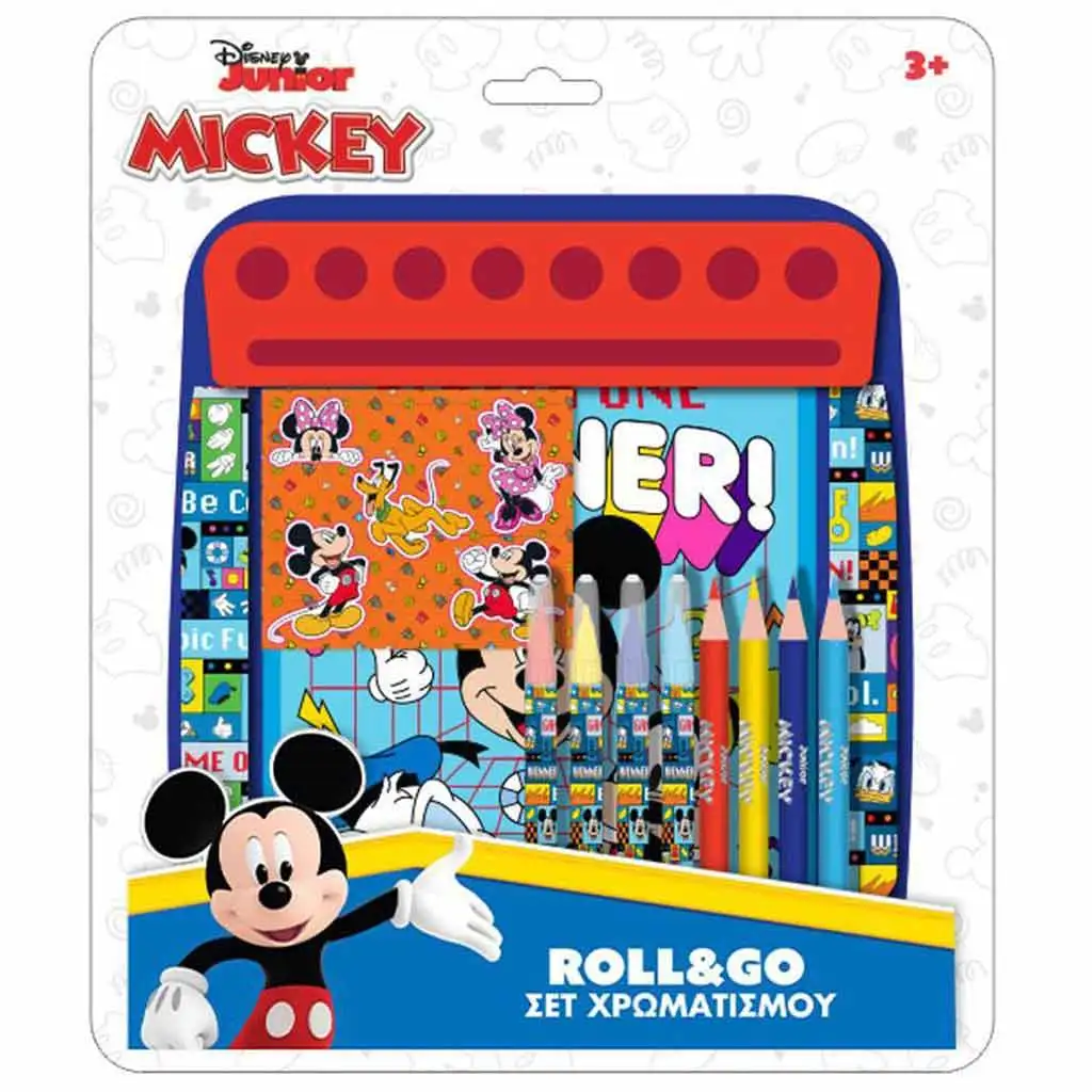 Luna: Roll&Go Mickey Egér színező szett kép 1