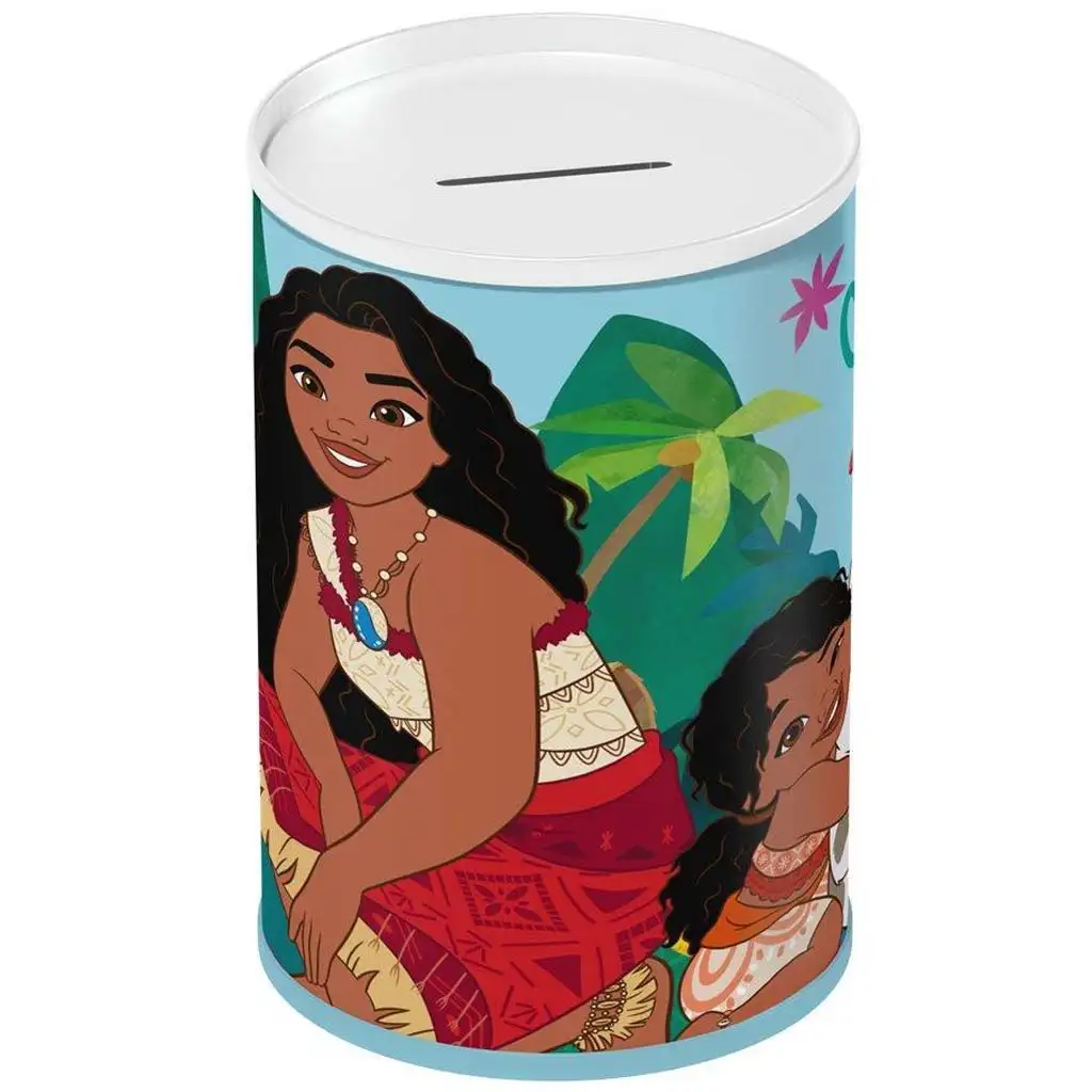 Luna: Vaiana 2 kalandokkal teli fém persely 10x15cm