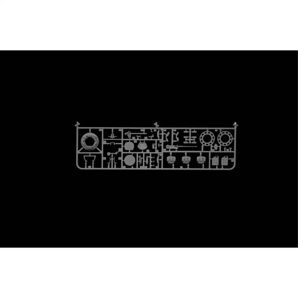 Italeri 1/35 M1A1 Abrams tank makett kép 6