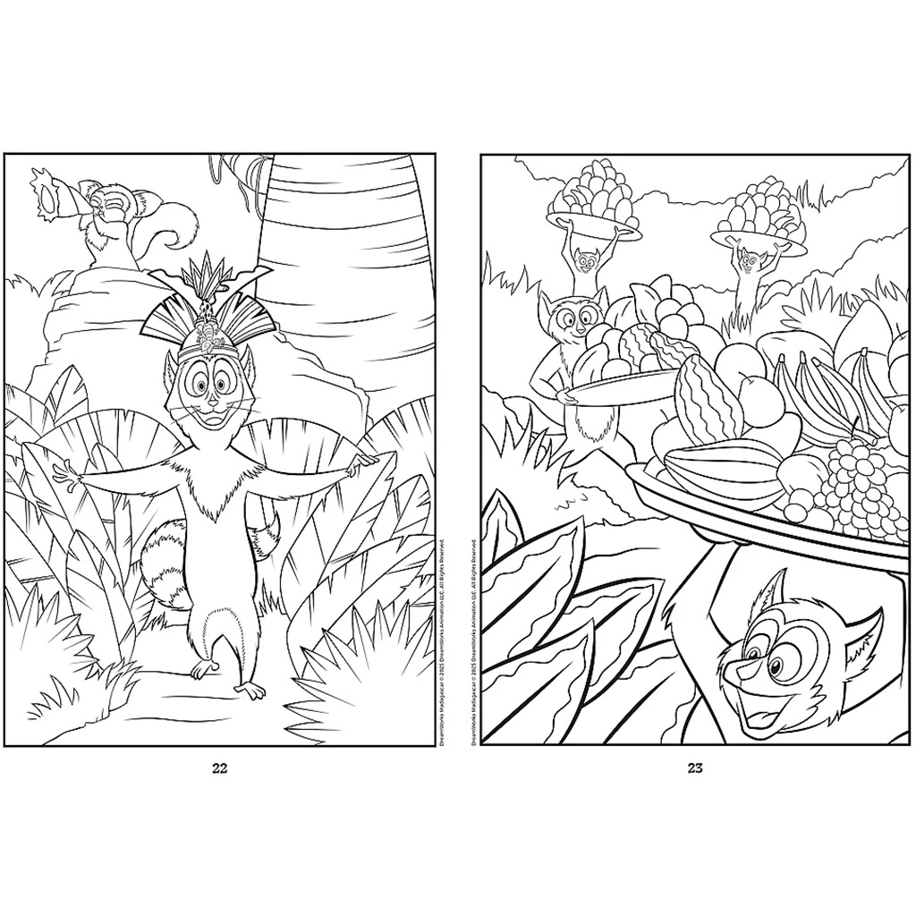 Madagaszkár kifestőkönyv - Trefl kép 3