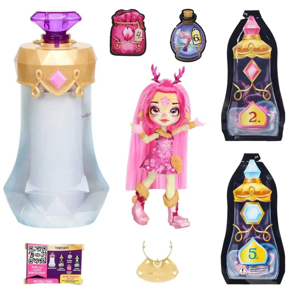 Magic Mixies: Pixlings Deerle baba fésülhető hajjal kép 4