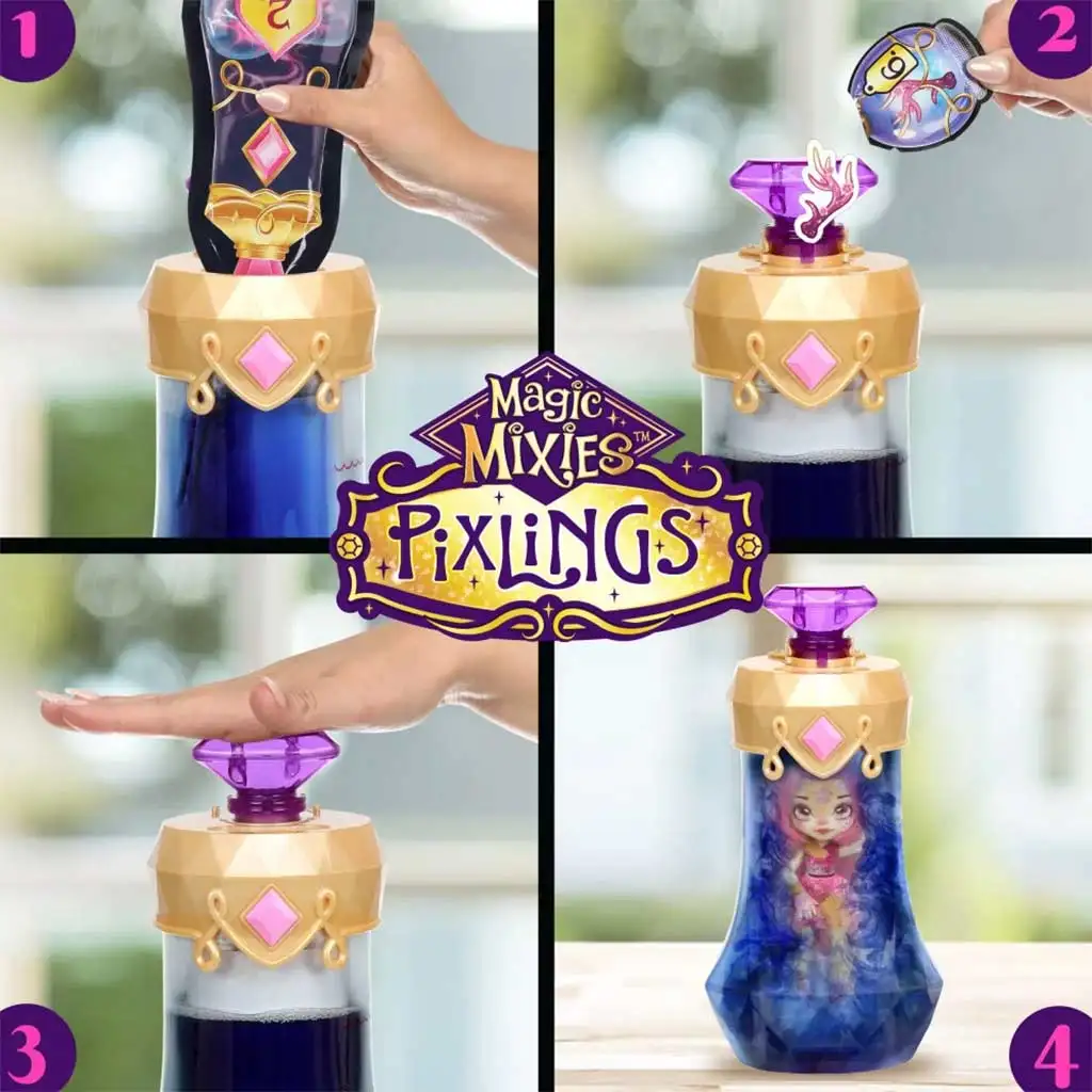 Magic Mixies: Pixlings Deerle baba fésülhető hajjal kép 5