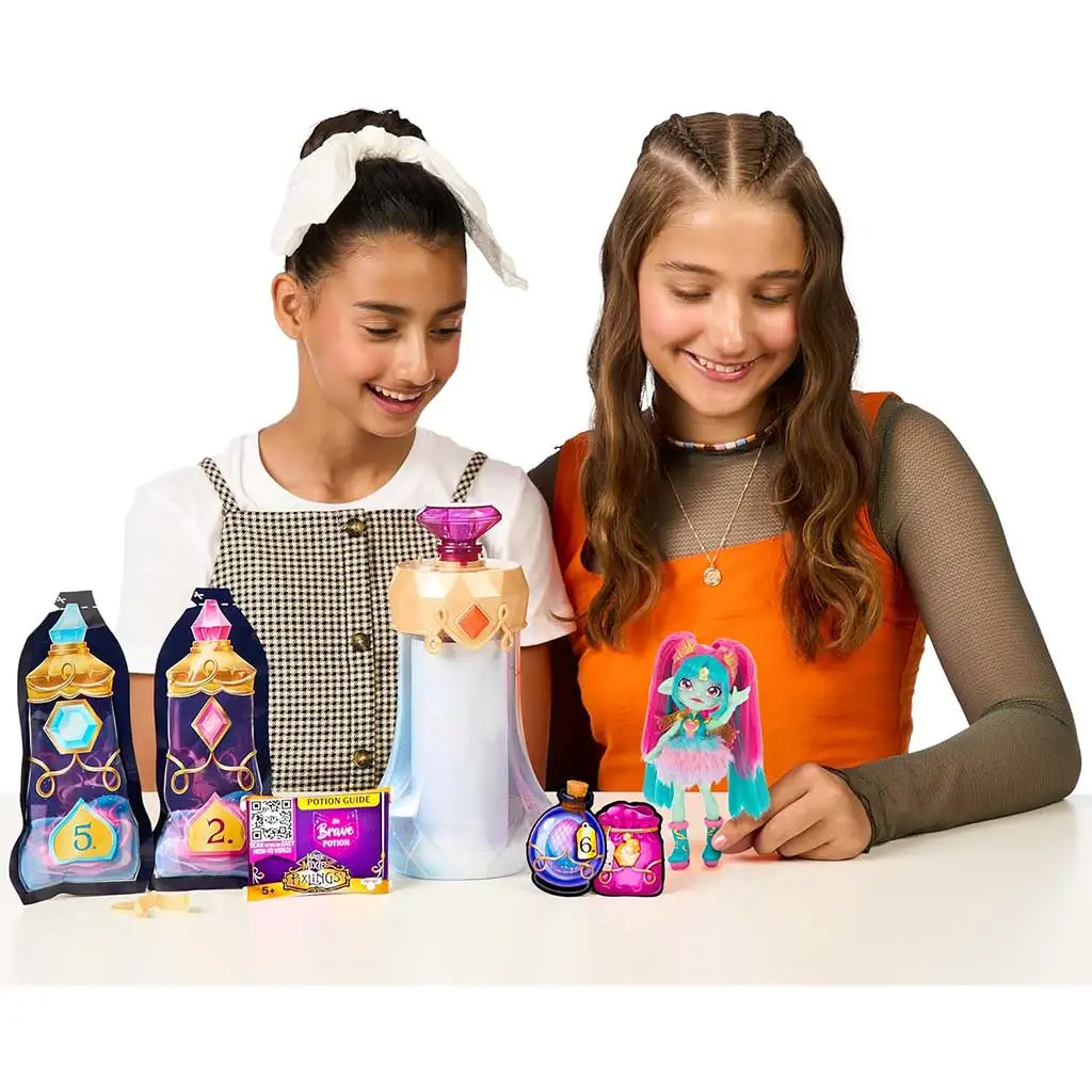 Magic Mixies: Pixlings Amber baba fésülhető hajjal kép 3