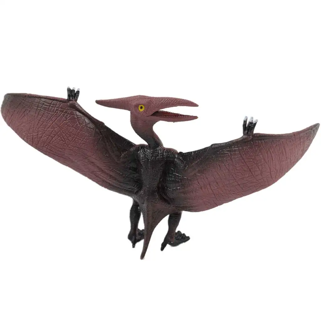 Dino World: Részletgazdagon kidolgozott 20cm-es Pterosaur dinoszaurusz figura ketrecben kép 2
