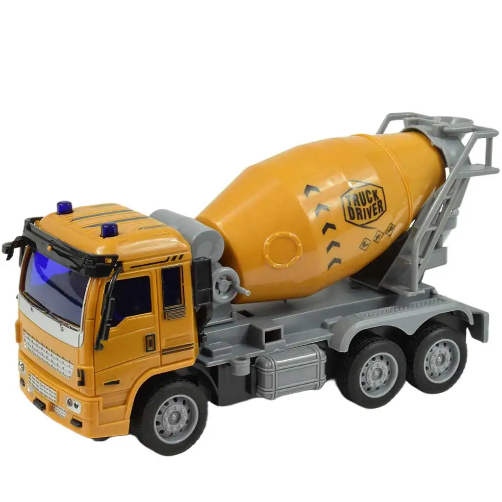 RC Távirányítós Építőipari teherautó fény effektekkel 27MHz 20cm többféle változatban 1db kép 4