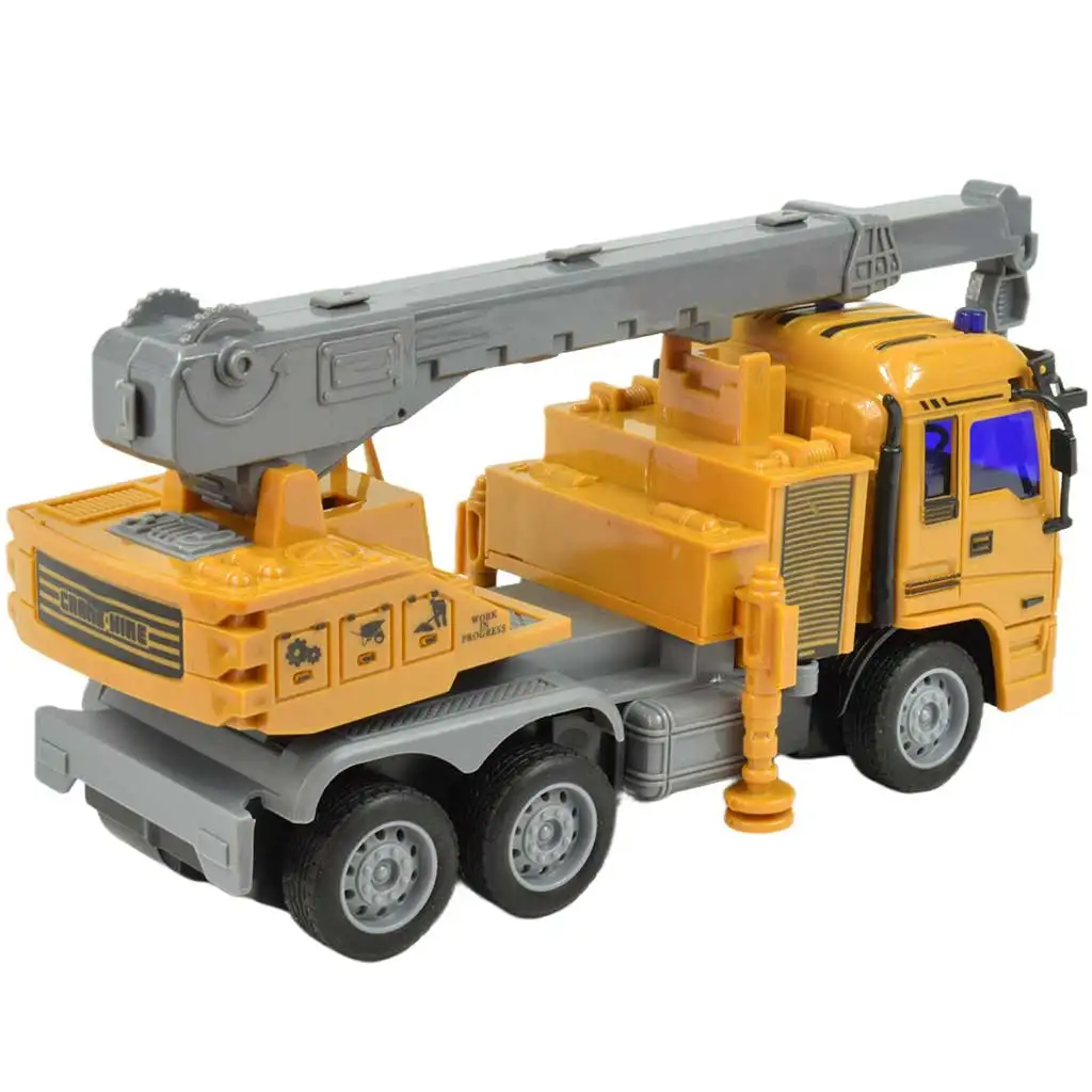 RC Távirányítós Építőipari teherautó fény effektekkel 27MHz 20cm többféle változatban 1db kép 7