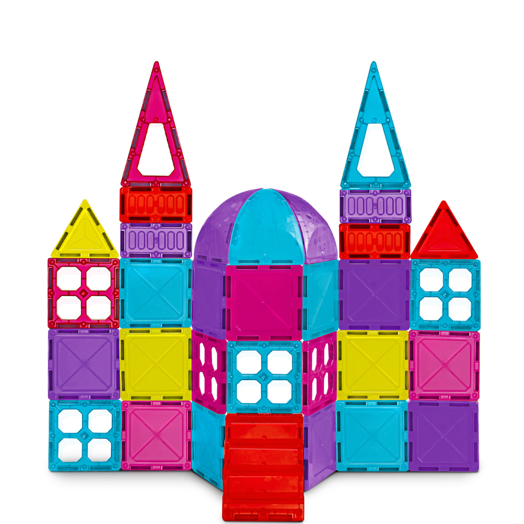 Mágneses építőjáték készlet 33db-os kép 3