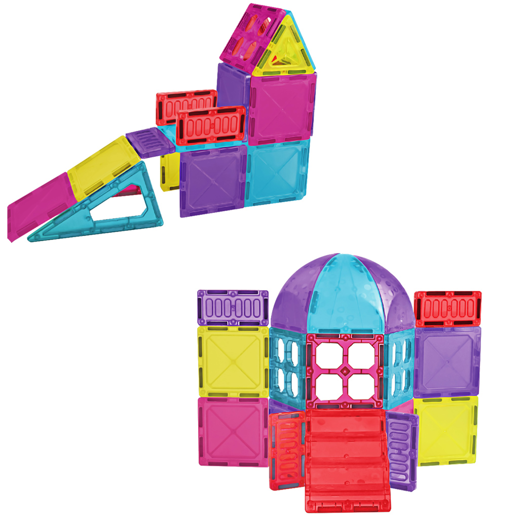 Mágneses építőjáték készlet 33db-os kép 5