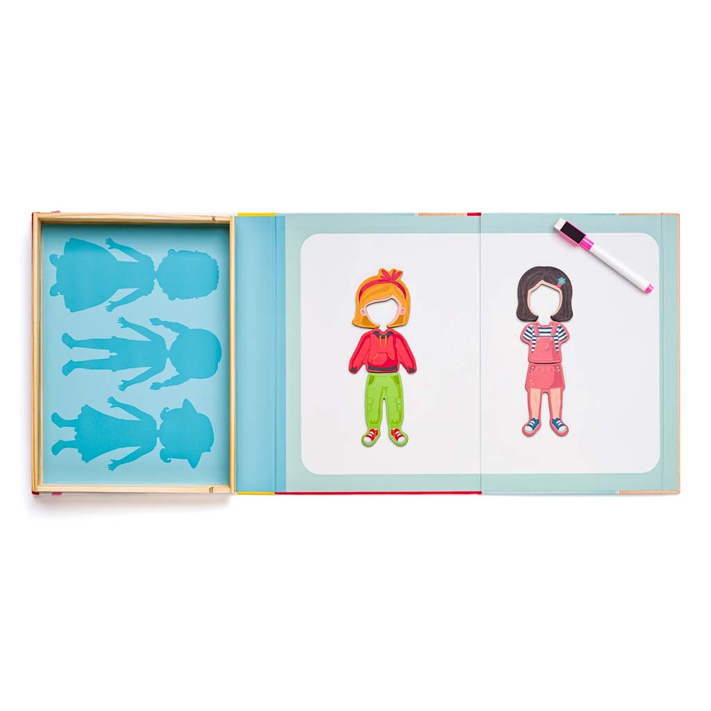 Mágneses kirakó dobozban - Divatszalon - Woodyland kép 3