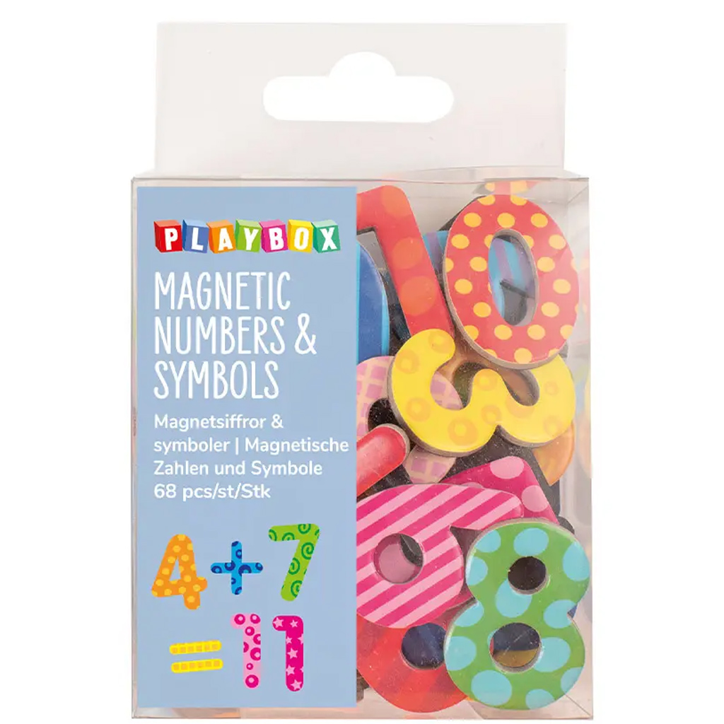 PlayBox: Mágneses számok és szimbólumok 68db-os szett