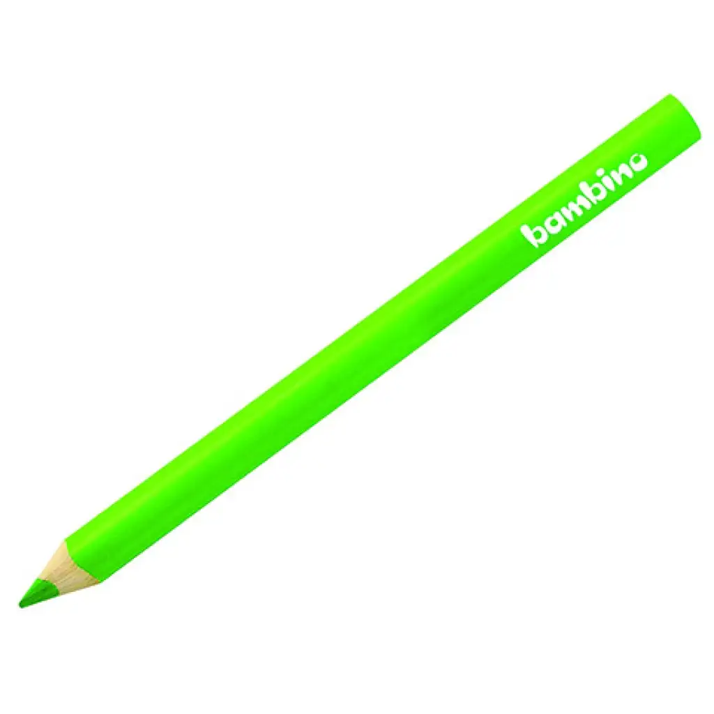 Bambino: Vastag színesceruza világoszöld színben 1db