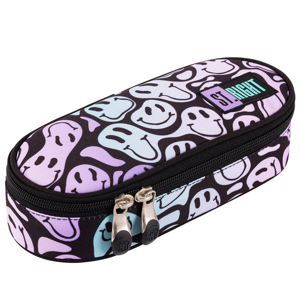 St.Right: Crazy Face ovális tolltartó 23cm