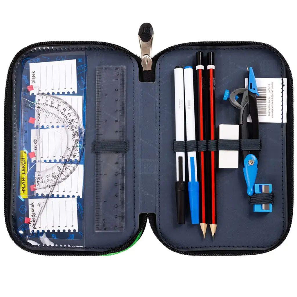 St.Right Black Cats kétemeletes töltött tolltartó kép 3