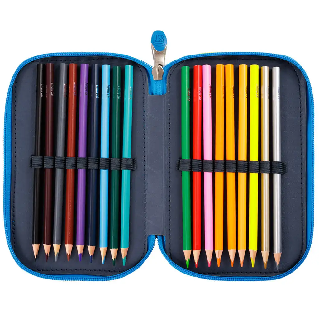 St.Right Dinoszauruszos három emeletes töltött tolltartó kép 2