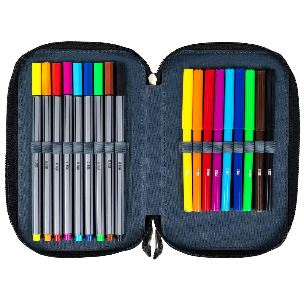 St.Right Moro három emeletes töltött tolltartó kép 3