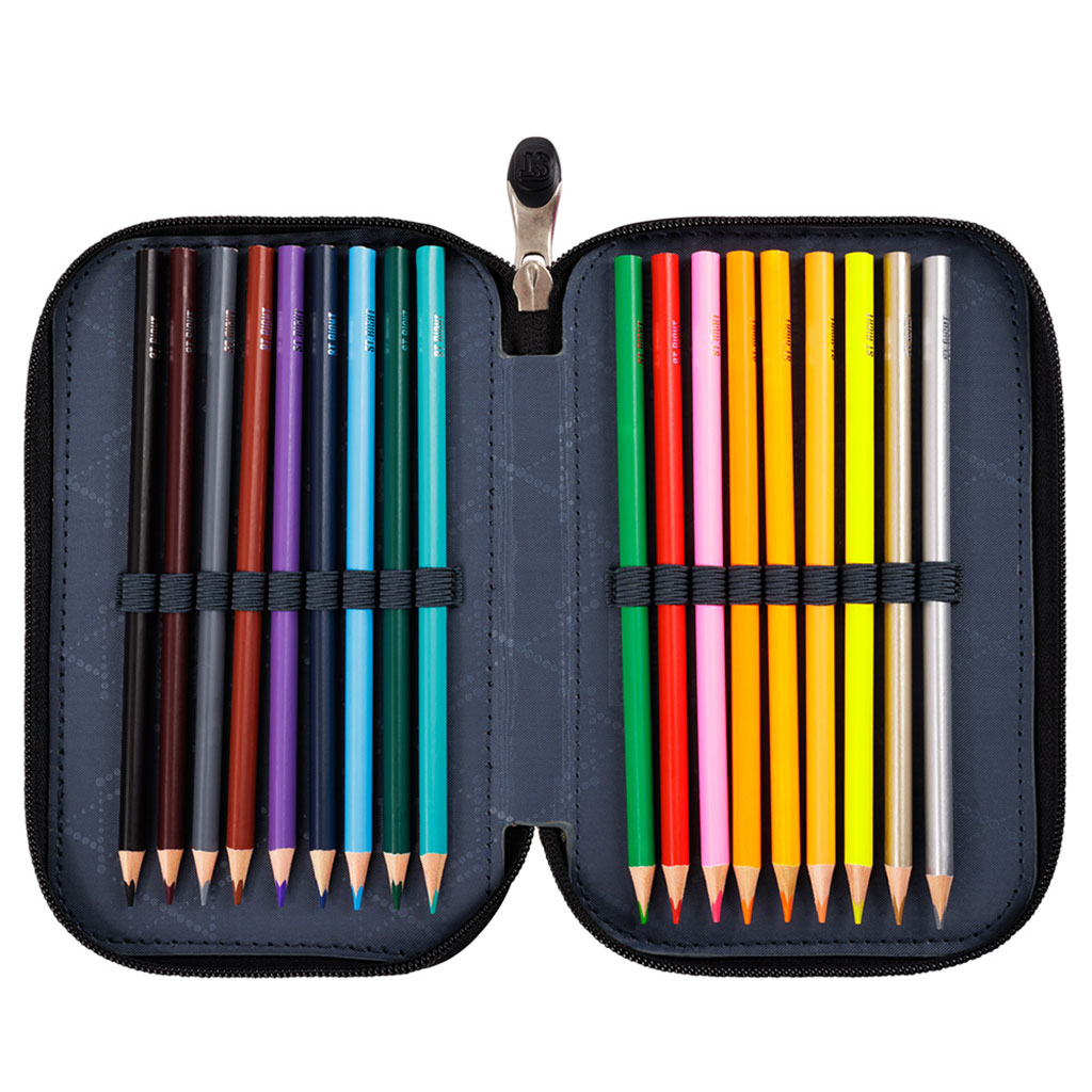 St.Right Nebula három emeletes töltött tolltartó kép 2