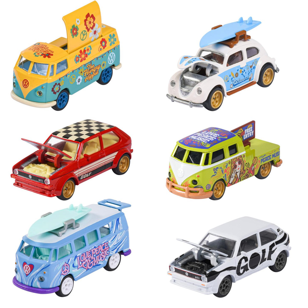Majorette: Volkswagen Deluxe kisautó többféle változatban 1db - Simba Toys kép 2