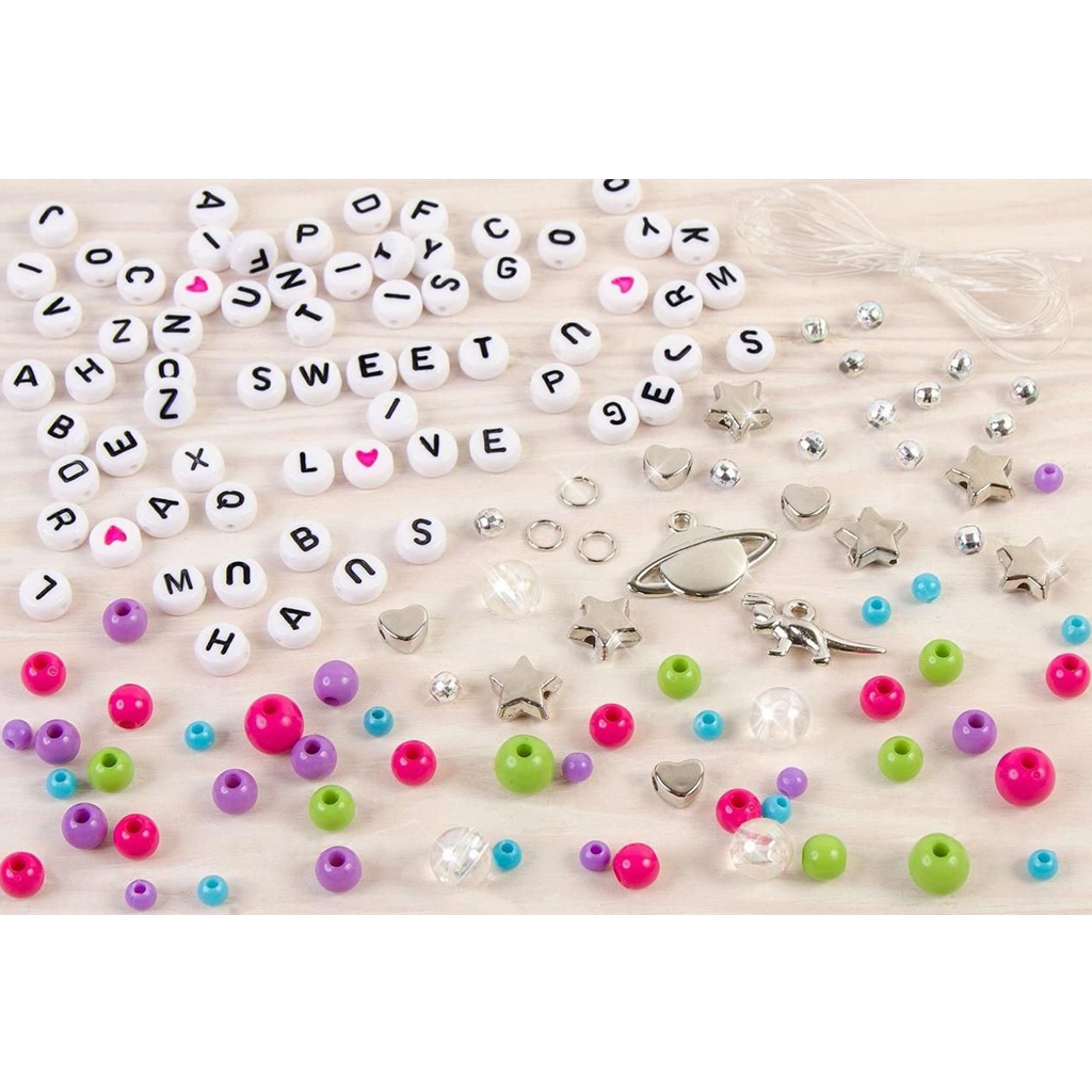 Make It Real: Bájos karkötők - Betűk és gyöngyök kép 2