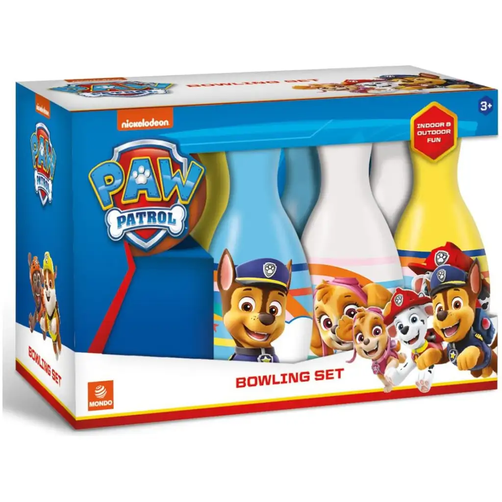 Mancs Őrjárat bowling szett 6db bábuval - Mondo Toys