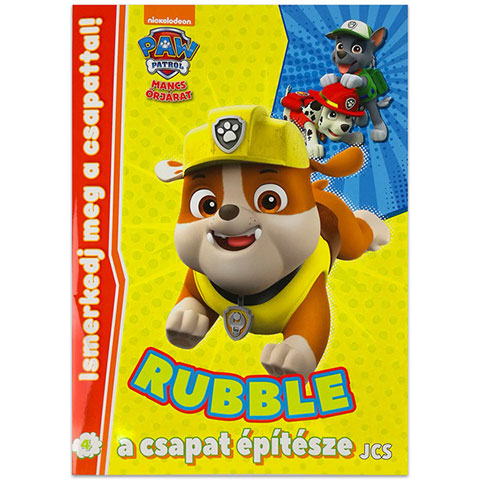 Mancs őrjárat: Ismerkedj meg a csapattal! 4. - Rubble, a csapat építésze foglalkoztató