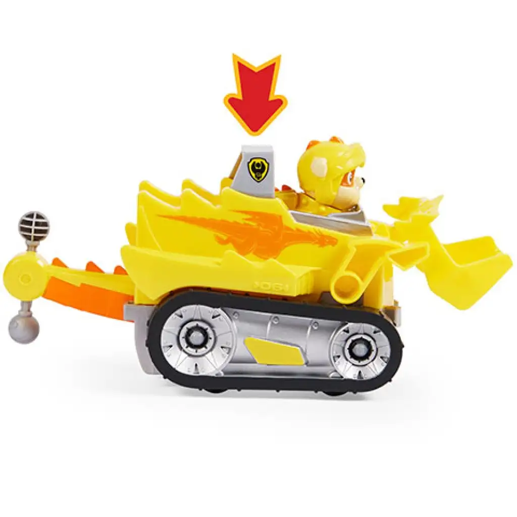 Mancs őrjárat Lovagok: Rubble deluxe járgánya - Spin Master kép 3