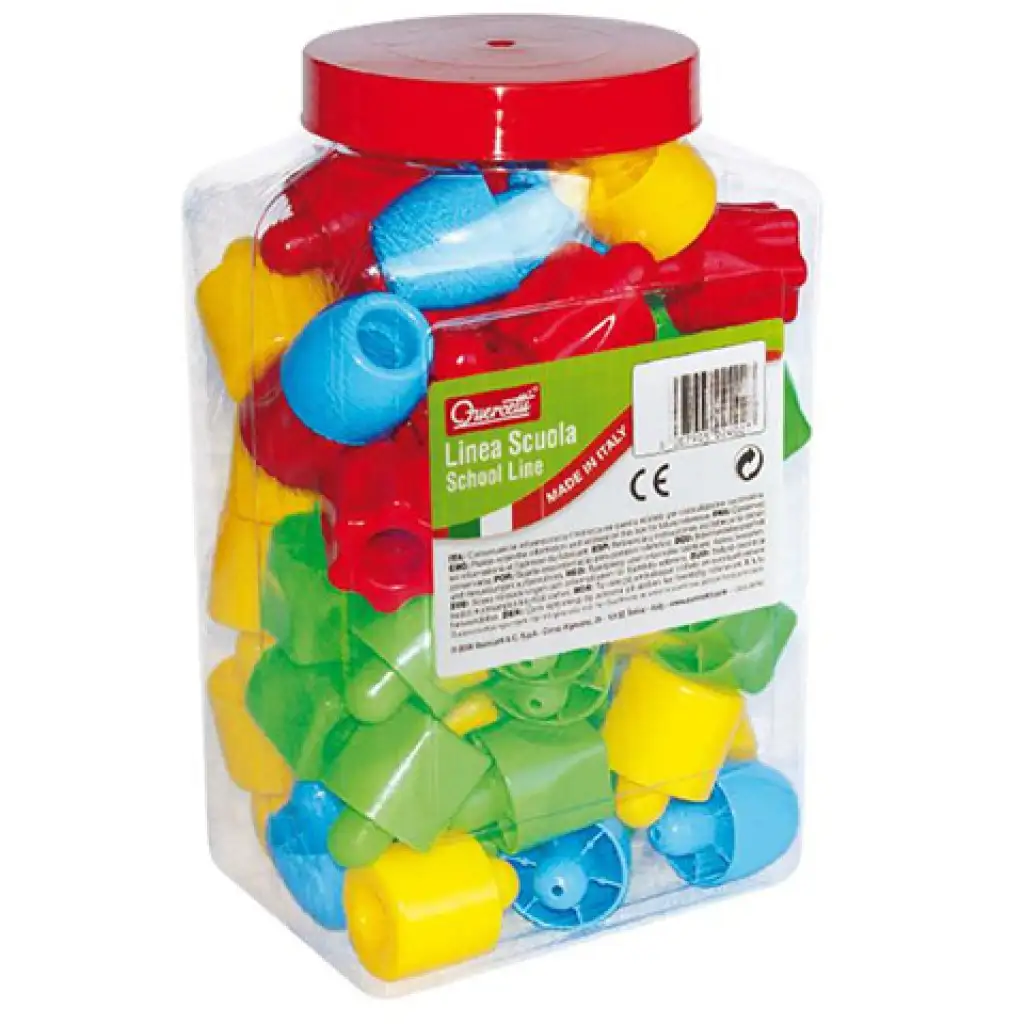 Quercetti: Margherita kiegészítő nagyméretű pöty 60db-os szett