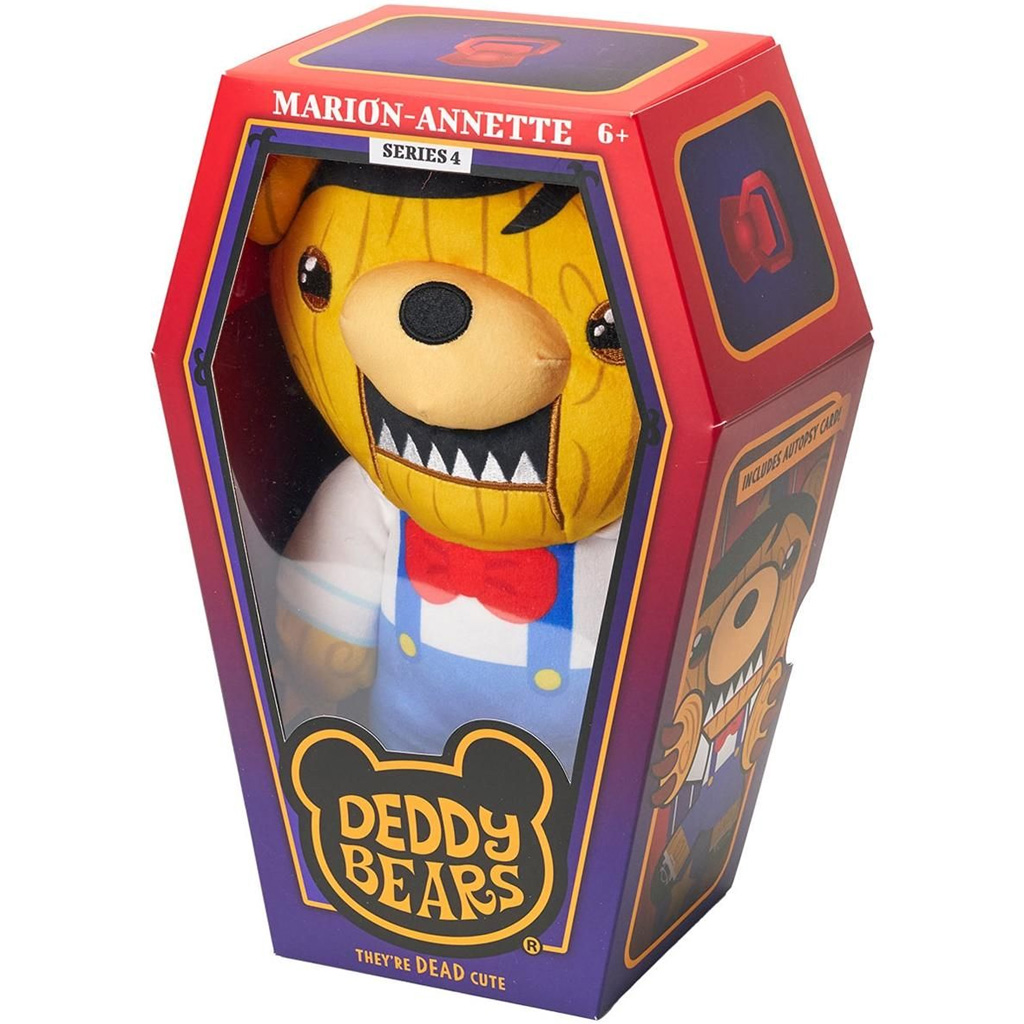 Deddy Bear Hank plüss koporsóban, 4. sorozat, 30 cm-es - Marion-Annette kép 2