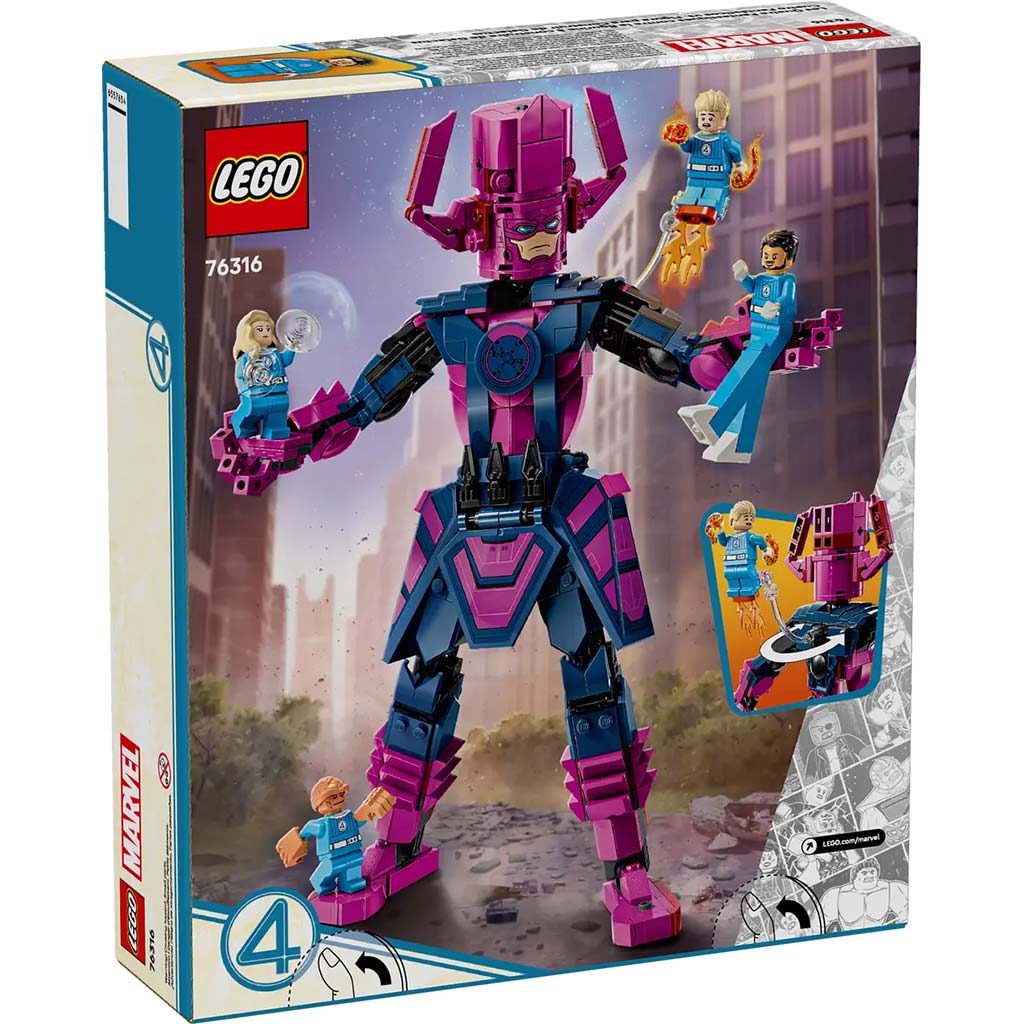 LEGO® Marvel: A Fantasztikus Négyes vs. Galactus építőfigura (76316) kép 2