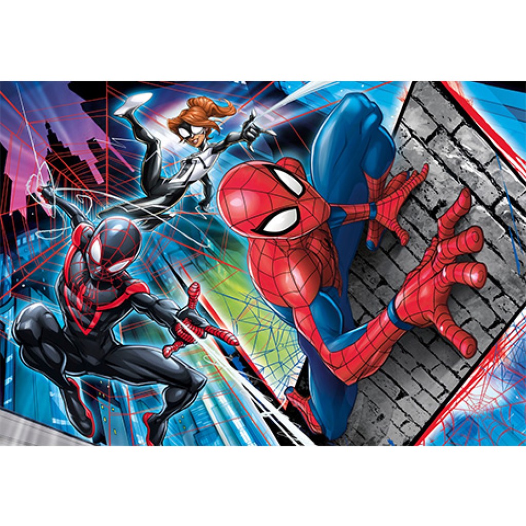 Marvel Pókember Supercolor puzzle 180db-os - Clementoni kép 2